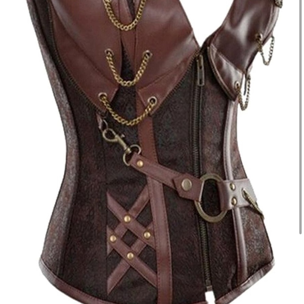 NEW bustier corset Halloween costume top - Picture 5 of 9